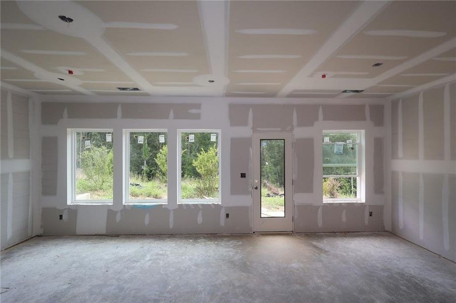 In-progress construction of a new home in Grandview Terrace, Canton, GA (Image 7).