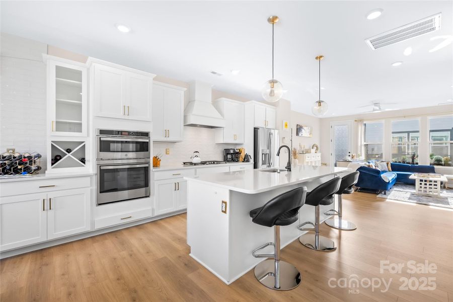 Furnished interior view inside a new home in Parkside Commons, Davidson (Image 9). Furnished interior view inside a new home in Parkside Commons, Davidson (Image 9).