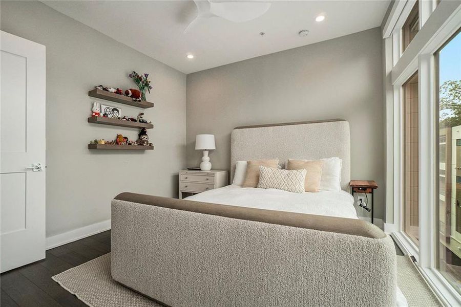 Furnished interior view inside a new home in , Atlanta (Image 48).