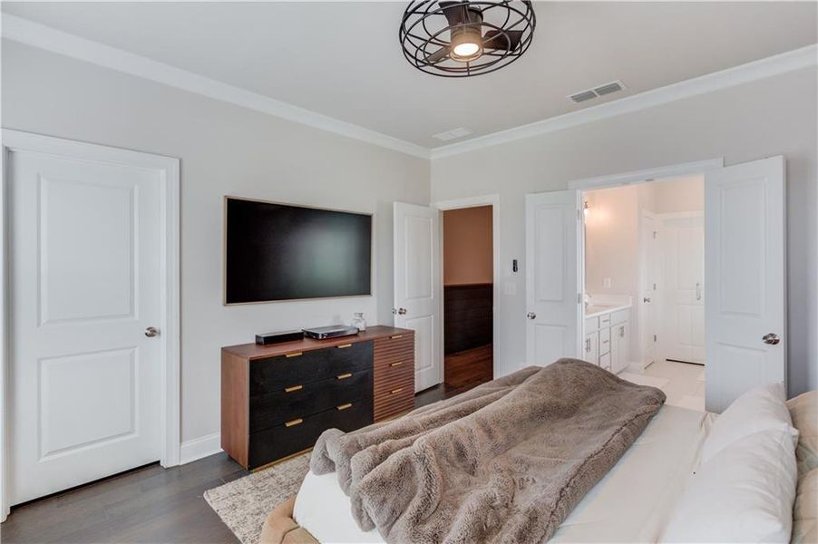 Furnished interior view inside a new home in , Buford (Image 38). Furnished interior view inside a new home in , Buford (Image 38).