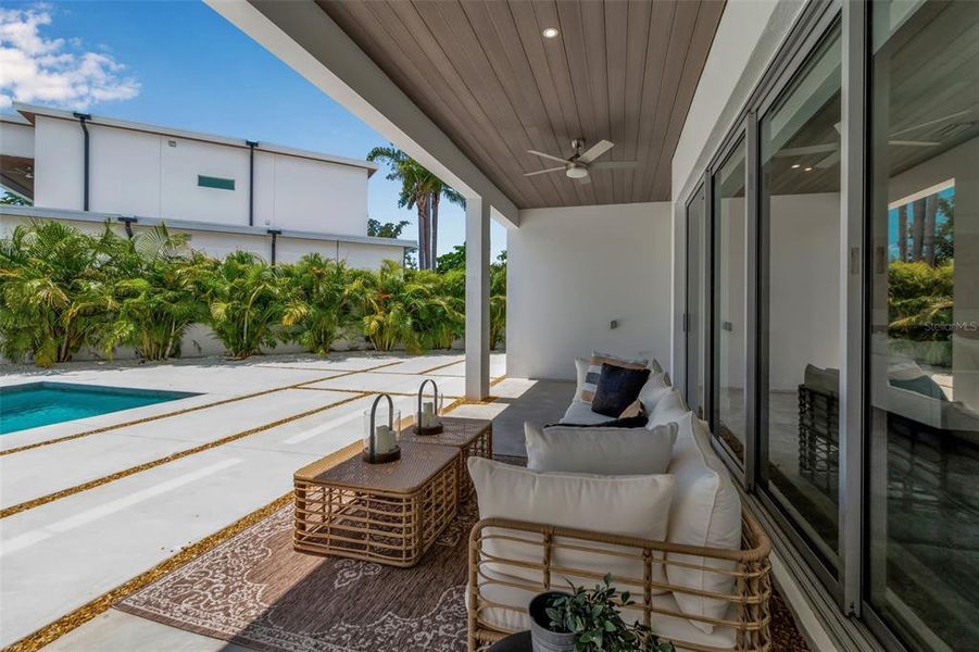 Furnished interior view inside a new home in , Sarasota (Image 13).