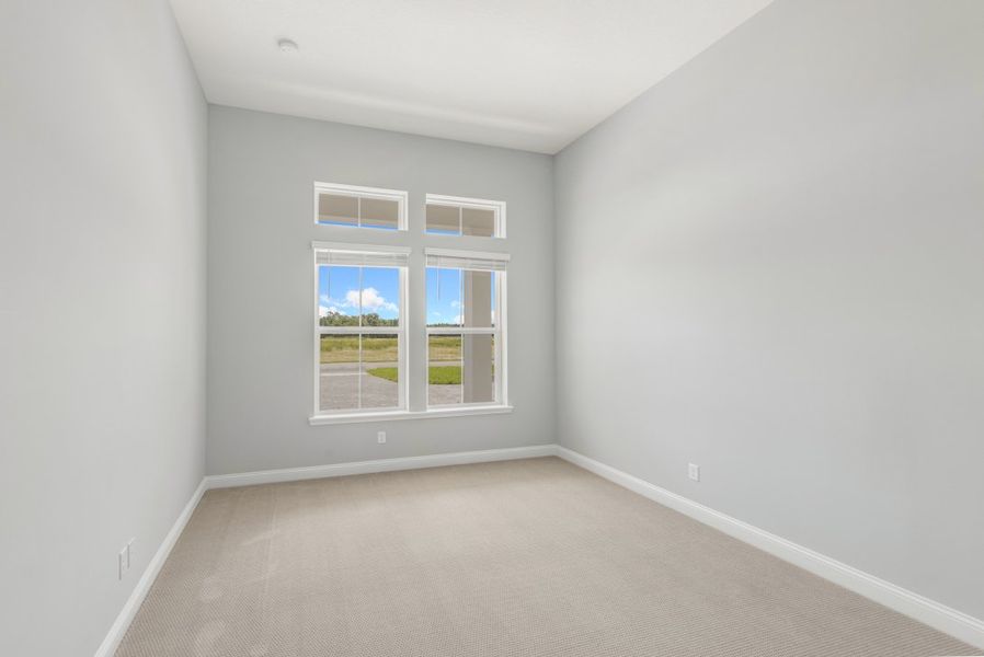 Representative unfurnished interior of a home built from the Caspian by Riverside Homes in Hidden Creek at SilverLeaf, St. Augustine (Image 26).