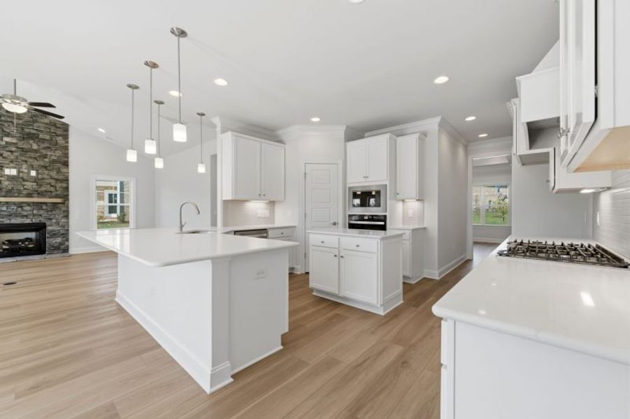 Representative furnished interior of a home built from the Cosmopolitan by Keystone Homes NC in Weybridge, Burlington (Image 11). Representative furnished interior of a home built from the Cosmopolitan by Keystone Homes NC in Weybridge, Burlington (Image 11).