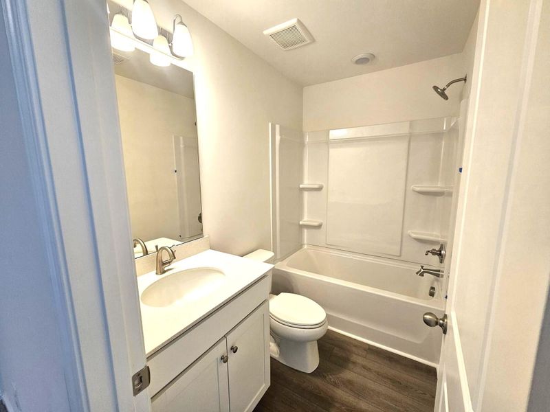 Furnished interior view inside a new home in Creekside at Andrews, Summerville (Image 3).
