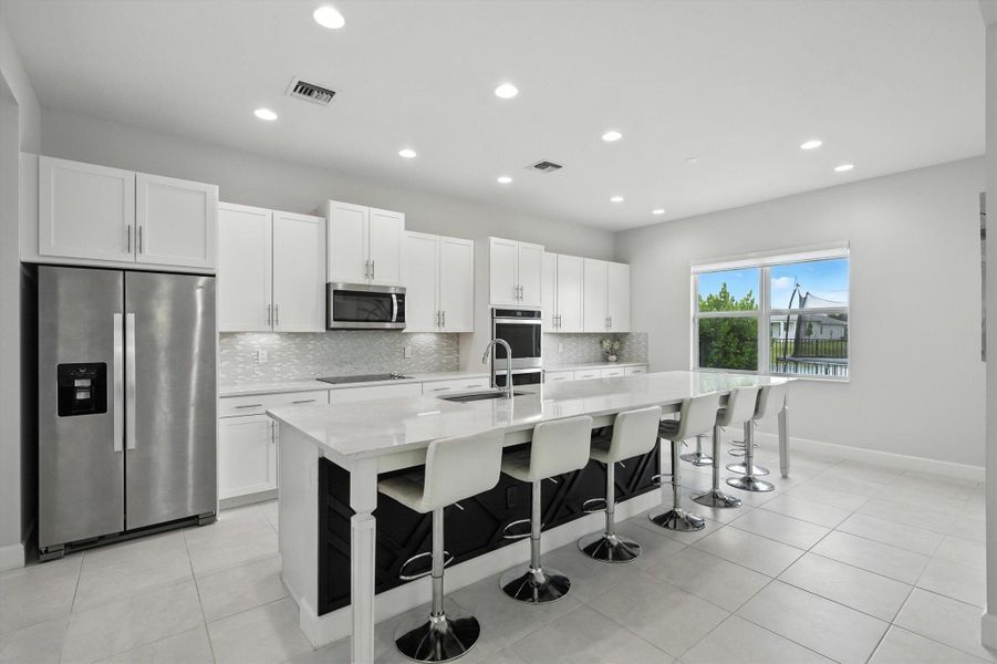 Furnished interior view inside a new home in , Westlake (Image 36).