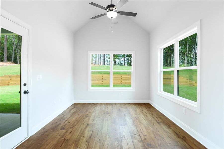 Spacious, unfurnished interior of a new home in Woodland Hills, Loganville (Image 9). Spacious, unfurnished interior of a new home in Woodland Hills, Loganville (Image 9).