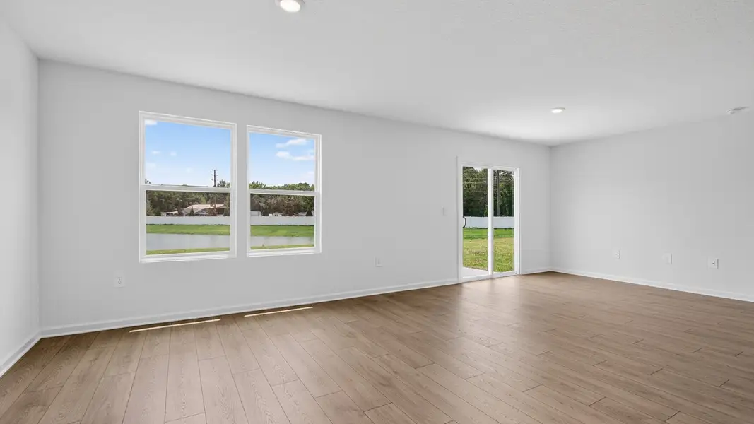 Representative unfurnished interior of a home built from the Archer+ by D.R. Horton in Bridle Creek, Jacksonville (Image 17). Representative unfurnished interior of a home built from the Archer+ by D.R. Horton in Bridle Creek, Jacksonville (Image 17).