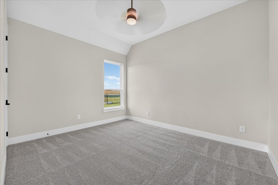 Spacious, unfurnished interior of a new home in Paloma Ranches, Justin (Image 34).