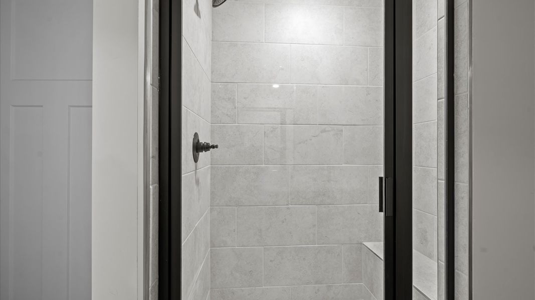 Furnished interior view inside a new home in Gresham Station, Simpsonville (Image 29).