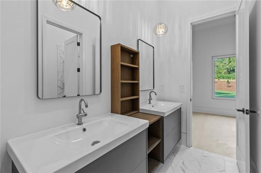 Furnished interior view inside a new home in , Winder (Image 48).