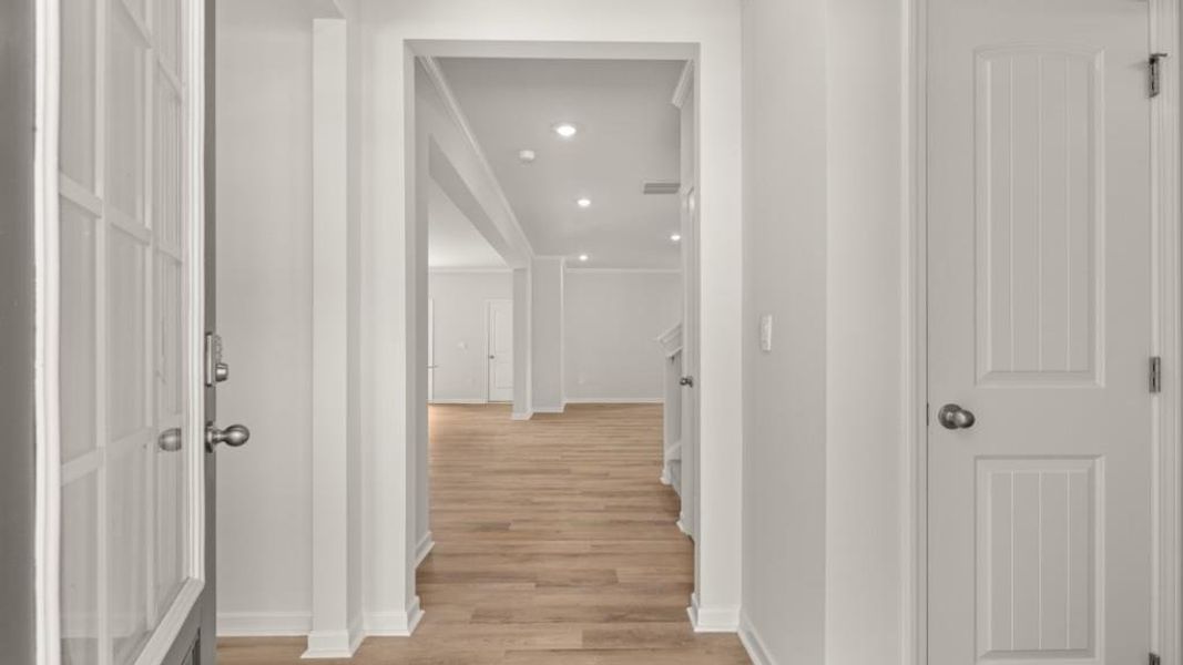 Spacious, unfurnished interior of a new home in Braselton Village, Braselton (Image 13). Spacious, unfurnished interior of a new home in Braselton Village, Braselton (Image 13).