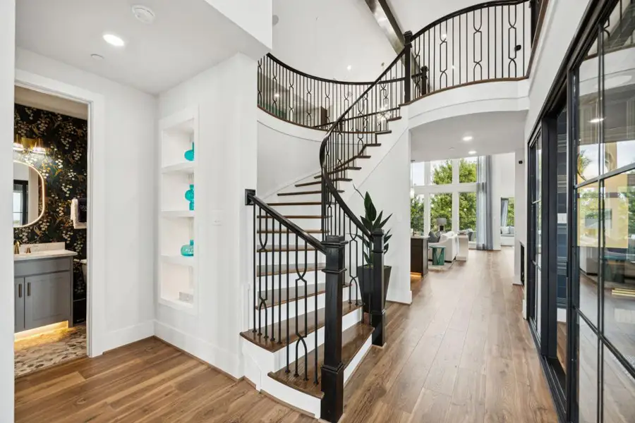 Furnished interior view inside a new home in Creekside at Elevon, Lavon (Image 4).