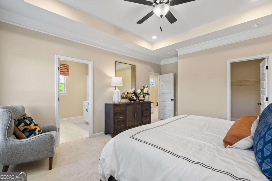 Furnished interior view inside a new home in Glendale Towns, Conyers (Image 20).