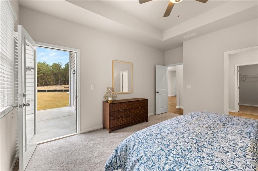 Furnished interior view inside a new home in Walden Park – The Retreat, Jonesboro (Image 15). Furnished interior view inside a new home in Walden Park – The Retreat, Jonesboro (Image 15).