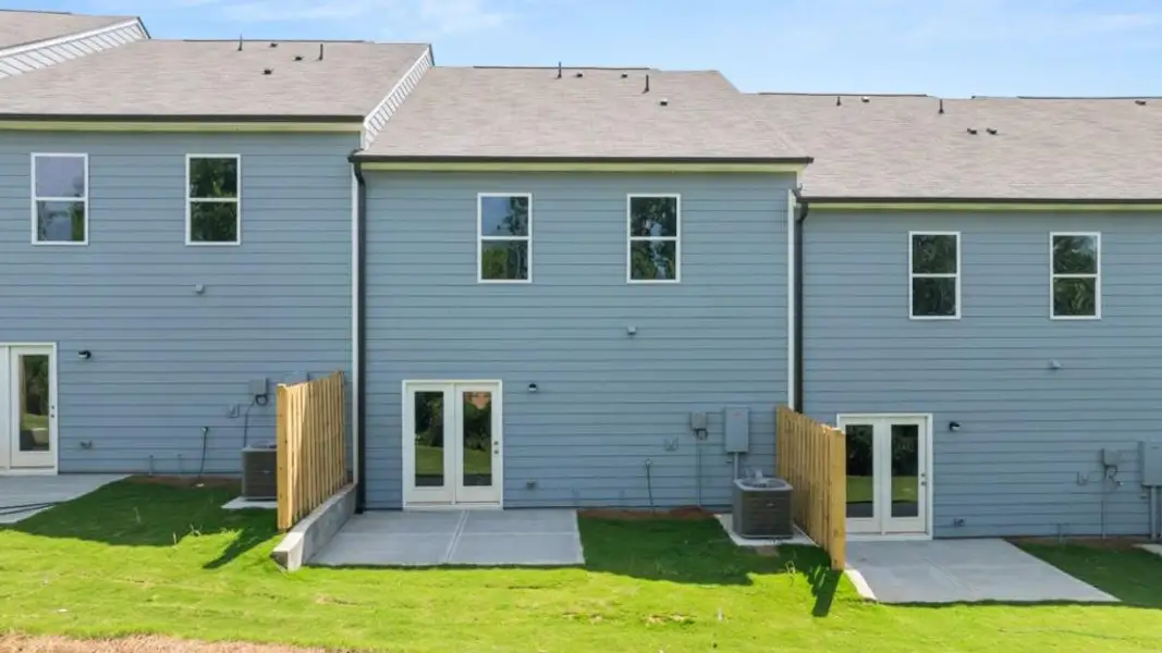 Exterior details and patio area of a home in Rolling Meadows, Jasper (Image 3). Exterior details and patio area of a home in Rolling Meadows, Jasper (Image 3).