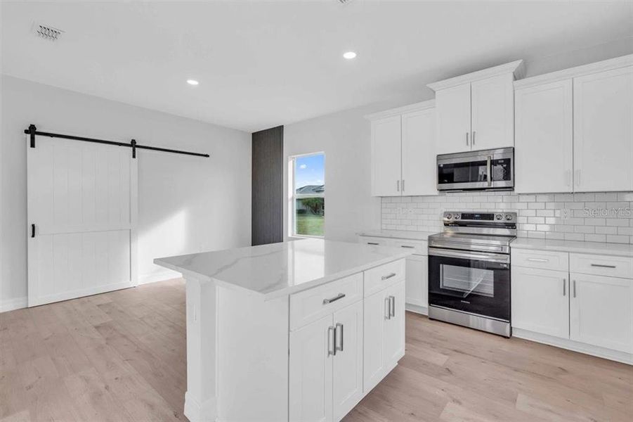 Furnished interior view inside a new home in , Punta Gorda (Image 20).