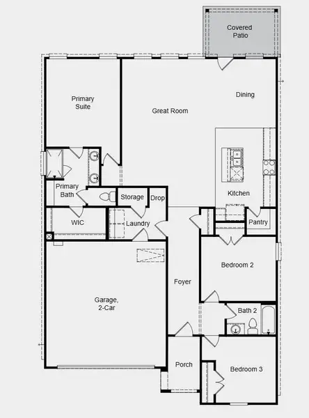 Additional Highlights Include: covered patio, tankless water heater, pre-plumb for future water softener at garage, whole house window blinds.