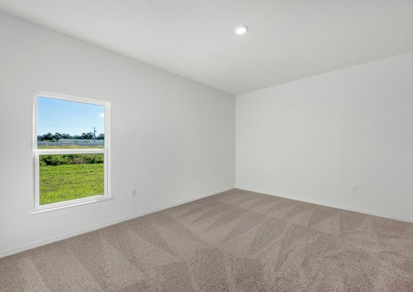 The master includes a large window letting in plenty of natural light The master includes a large window letting in plenty of natural light