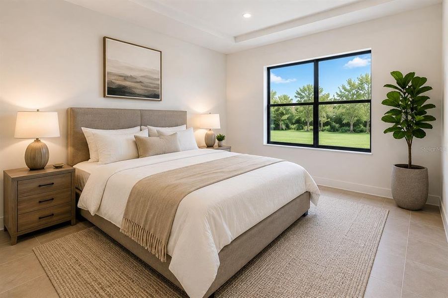 Furnished interior view inside a new home in , Lakeland (Image 4).