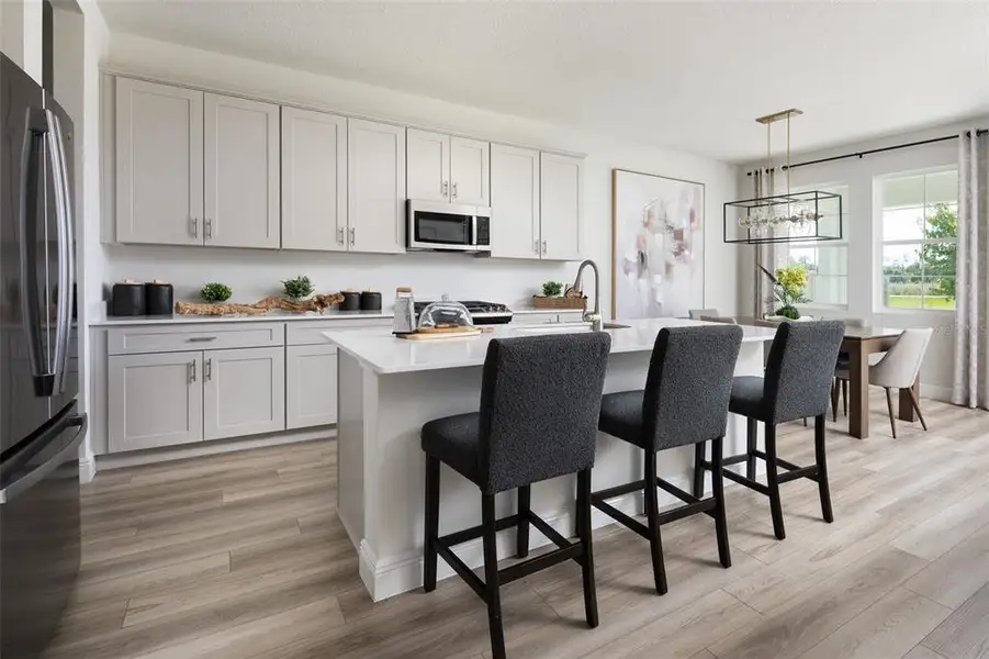 Furnished interior view inside a new home in Pasadena Woods, Dade City (Image 2). Furnished interior view inside a new home in Pasadena Woods, Dade City (Image 2).