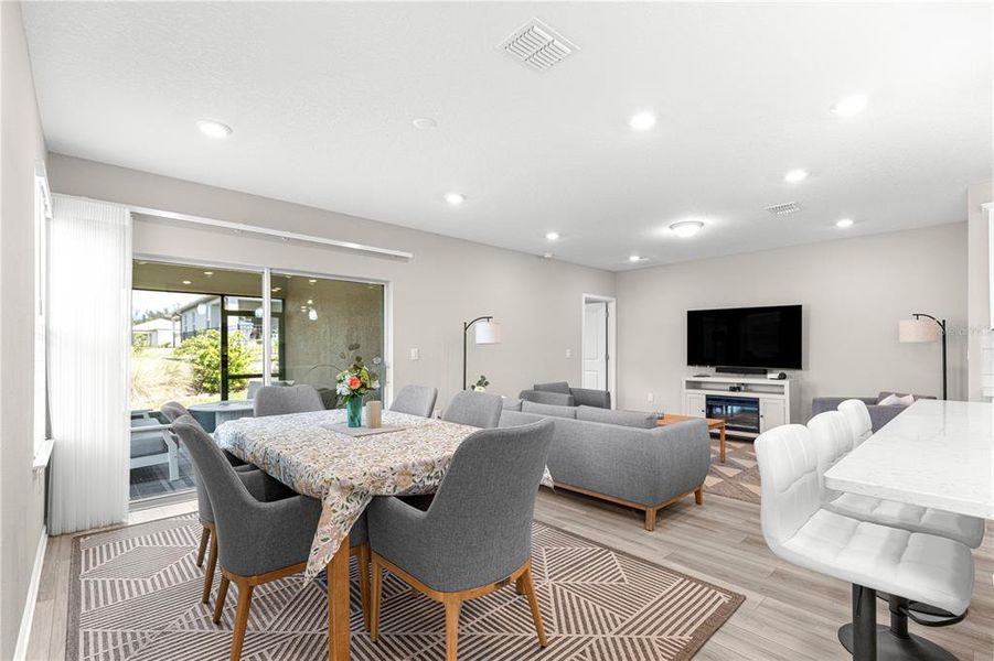 Furnished interior view inside a new home in Del Webb Stone Creek, Ocala (Image 29).