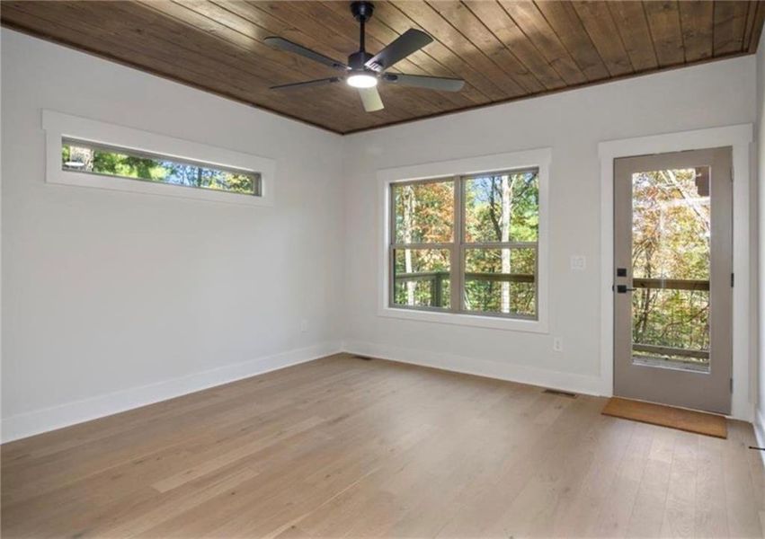 Spacious, unfurnished interior of a new home in , Ellijay (Image 32).