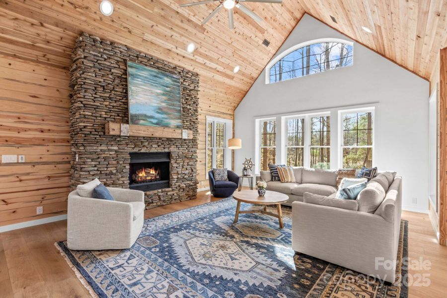 Furnished interior view inside a new home in , Salisbury (Image 30).