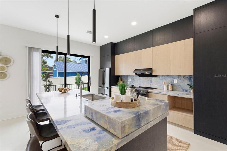 Furnished interior view inside a new home in , Safety Harbor (Image 51).