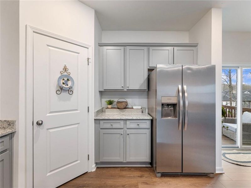 Furnished interior view inside a new home in Creekside at Farmers Crossing, Ball Ground (Image 10). Furnished interior view inside a new home in Creekside at Farmers Crossing, Ball Ground (Image 10).