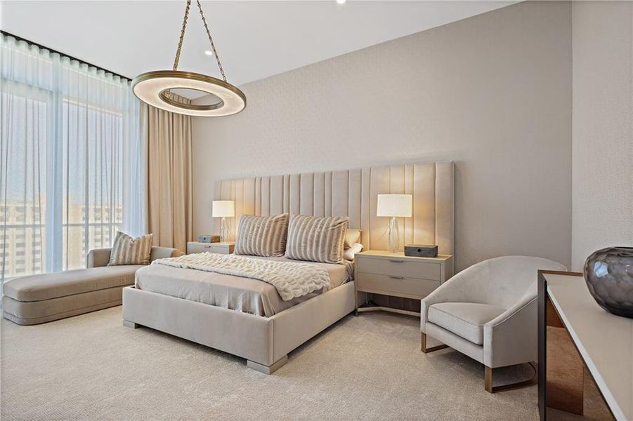 Furnished interior view inside a new home in The Dillon Buckhead, Atlanta (Image 38).