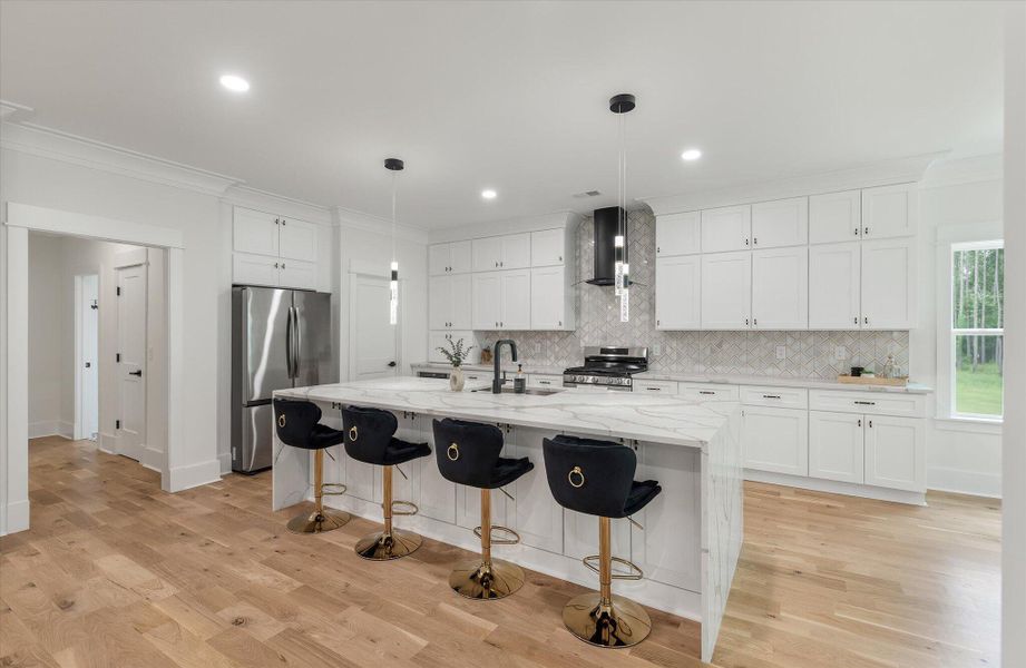Furnished interior view inside a new home in , Moncks Corner (Image 8).