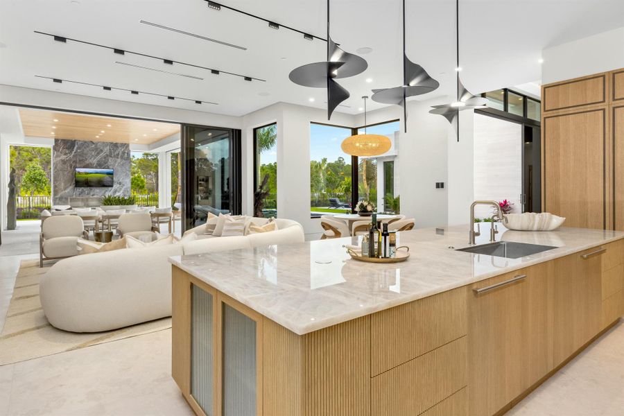 Furnished interior view inside a new home in , Palm Beach Gardens (Image 6). Furnished interior view inside a new home in , Palm Beach Gardens (Image 6).