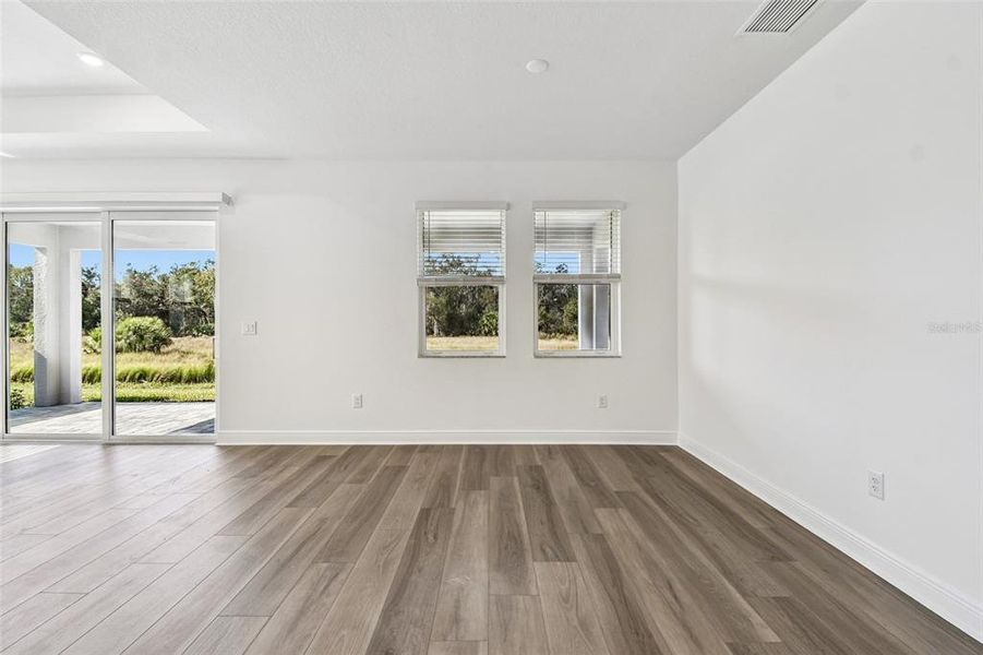Spacious, unfurnished interior of a new home in Creeks Edge at Twin Rivers, Parrish (Image 80).