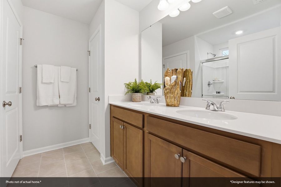 Furnished interior view inside a new home in Winston Ridge, Youngsville (Image 8).