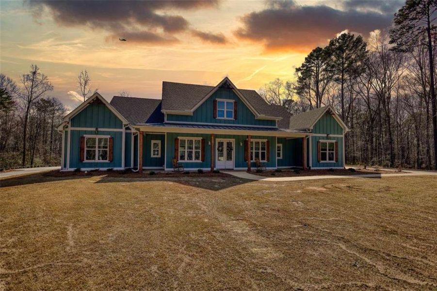 Front exterior of a new home in , Good Hope, GA, highlighting curb appeal (Image 26).