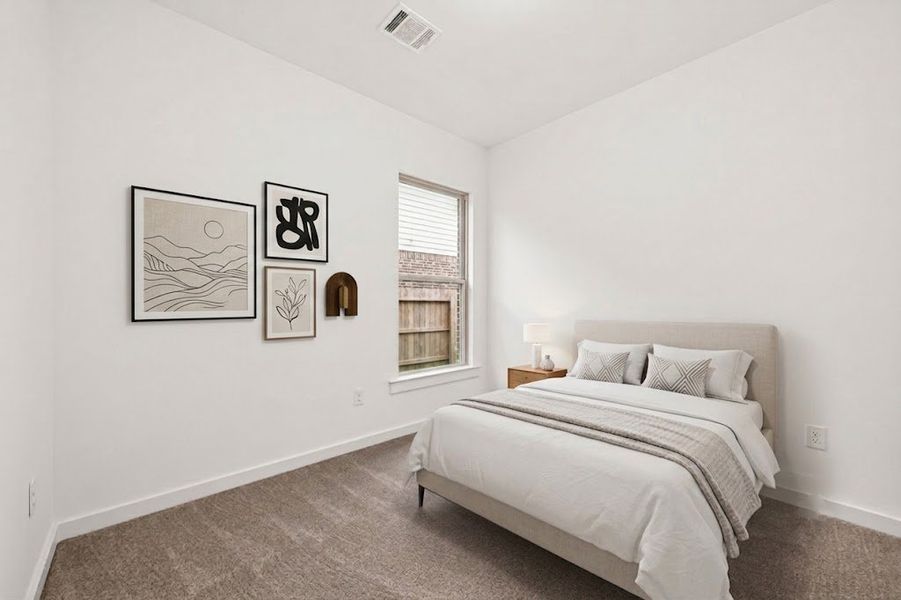 Furnished interior view inside a new home in Mostyn Springs, Magnolia (Image 9).