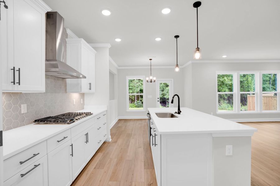 Furnished interior view inside a new home in Carriage Estates, Lexington (Image 6).