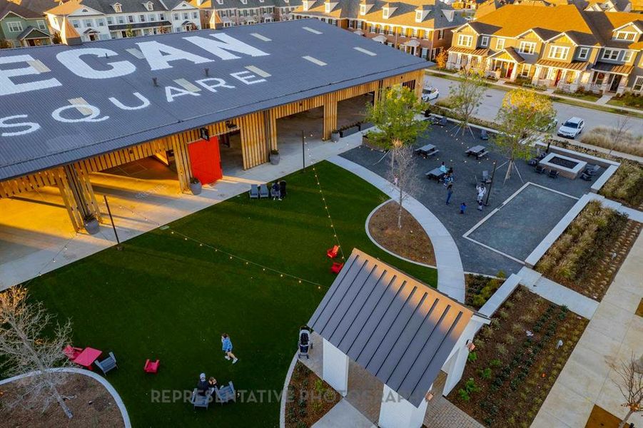 Community amenities in Pecan Square: 40ft. lots, Northlake (Image 25). Community amenities in Pecan Square: 40ft. lots, Northlake (Image 25).