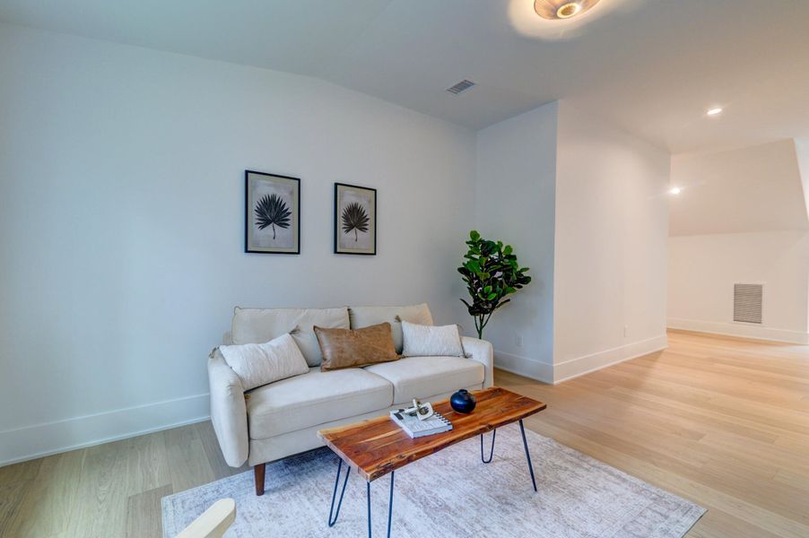 Furnished interior view inside a new home in , Hollywood (Image 15).