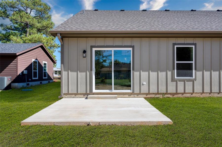 Exterior details and patio area of a home in , Gun Barrel City (Image 31). Exterior details and patio area of a home in , Gun Barrel City (Image 31).