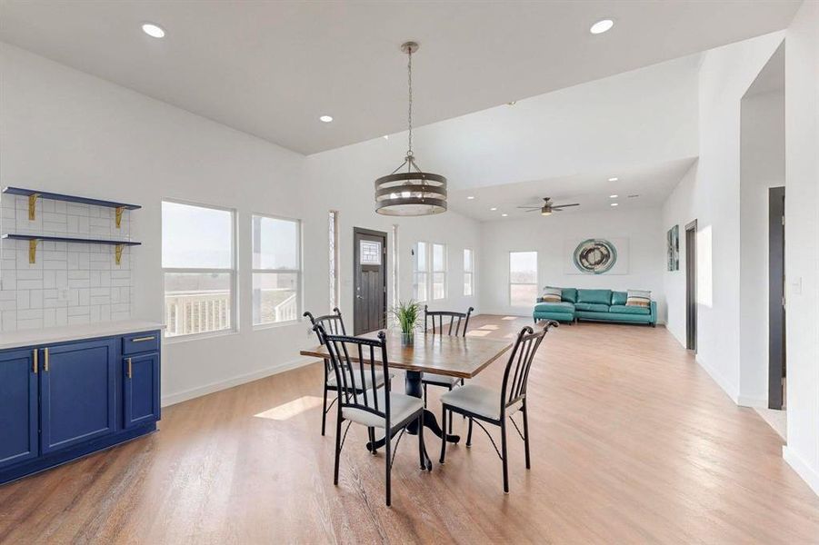 Furnished interior view inside a new home in , Abbott (Image 13). Furnished interior view inside a new home in , Abbott (Image 13).