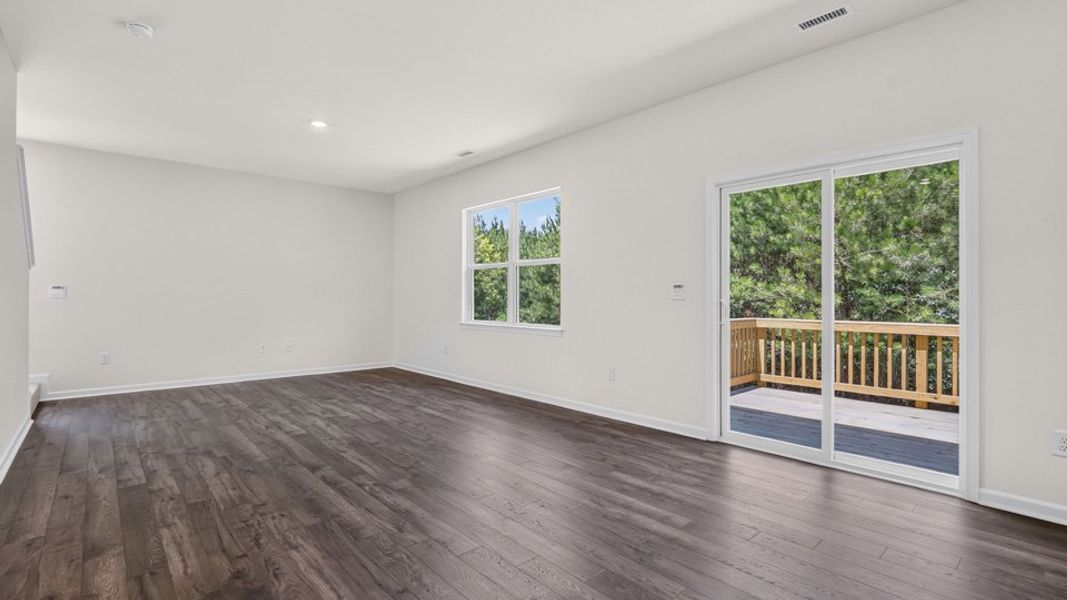 Spacious, unfurnished interior of a new home in Olive Branch, Wilson's Mills (Image 17). Spacious, unfurnished interior of a new home in Olive Branch, Wilson's Mills (Image 17).