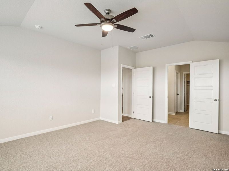 Spacious, unfurnished interior of a new home in Legendary Trails - Premier Series, Cibolo (Image 13).
