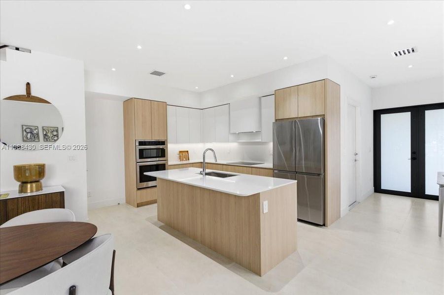 Furnished interior view inside a new home in , Miami (Image 10). Furnished interior view inside a new home in , Miami (Image 10).