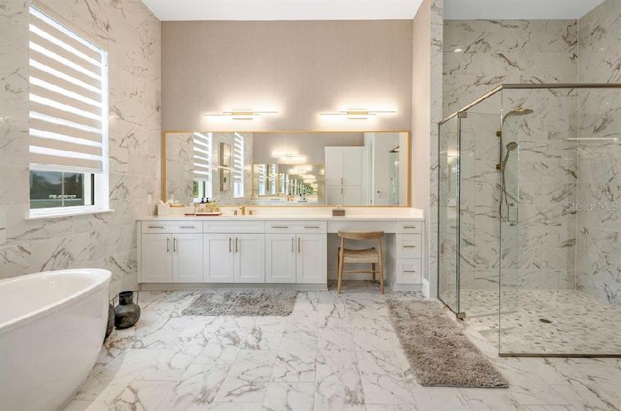 Furnished interior view inside a new home in , Montverde (Image 14).