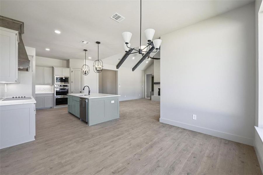 Spacious, unfurnished interior of a new home in , Poolville (Image 37).