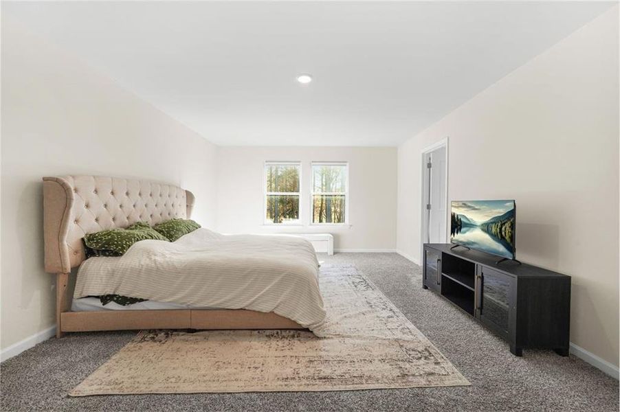 Furnished interior view inside a new home in , Loganville (Image 38).