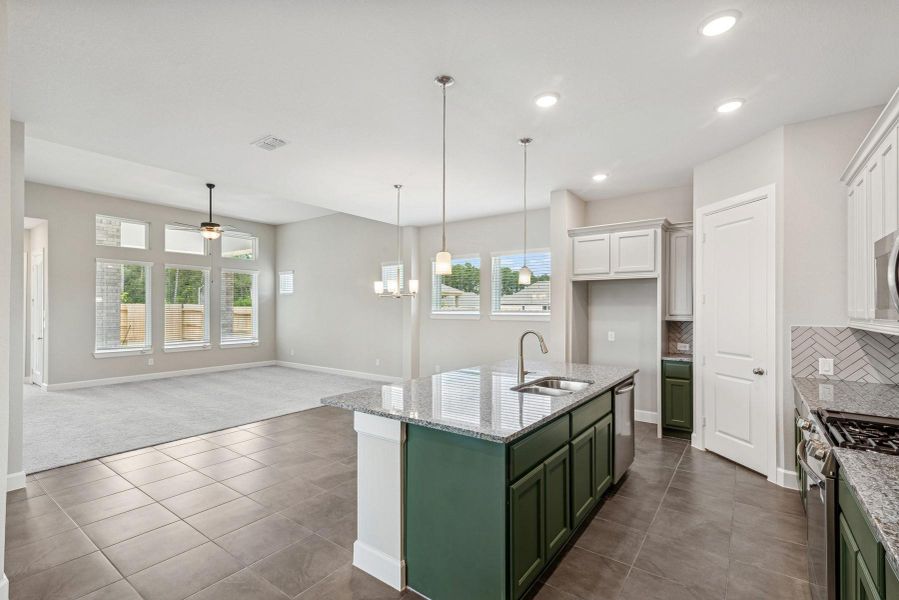 Furnished interior view inside a new home in ARTAVIA 45' Homesites, Conroe (Image 8). Furnished interior view inside a new home in ARTAVIA 45' Homesites, Conroe (Image 8).