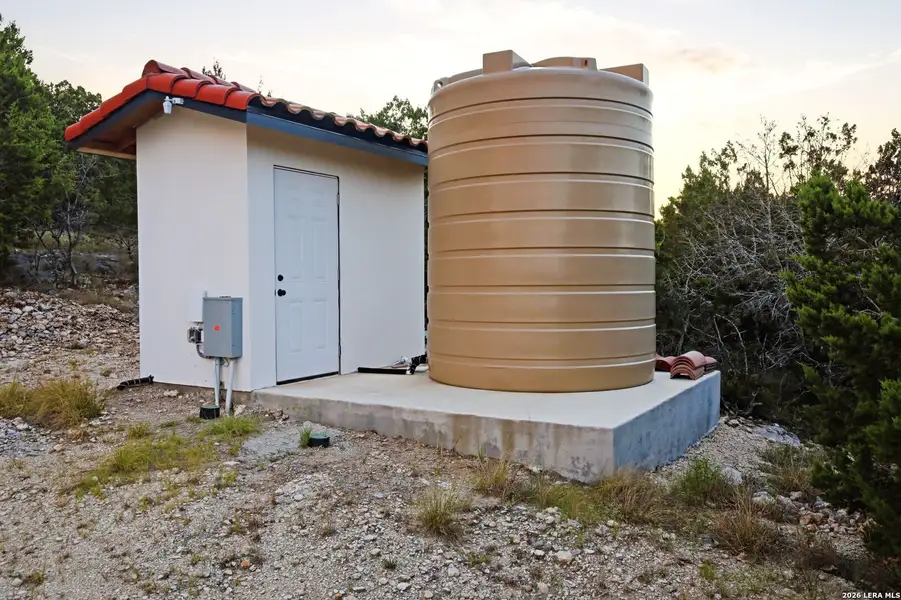 Exterior details and patio area of a home in , Boerne (Image 40).
