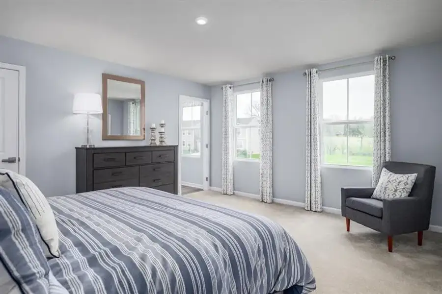 Furnished interior view inside a new home in Cameron Ridge 2-Story, Columbia (Image 18).